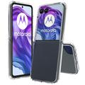 Motorola Razr 60 Ultra Naarmunkestävä Hybridikotelo - Läpinäkyvä