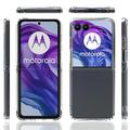 Motorola Razr 60 Ultra Naarmunkestävä Hybridikotelo - Läpinäkyvä
