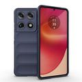Motorola Signature Rugged TPU Suojakuori - Tummansininen