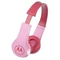 Motorola Squads 200 Over-Ear Lasten Kuulokkeet - 3.5mm AUX - Pinkki