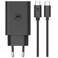 Motorola TurboPower 20W Seinälaturi USB-C-kaapelilla SJMC202-C