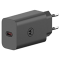 Motorola TurboPower 68W Seinälaturi USB-C-kaapelilla SJMC682