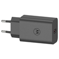 Motorola TurboPower 68W Seinälaturi USB-C-kaapelilla SJMC682