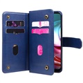 Multi-Card Slot Motorola Moto G10/Moto G30 Lompakkokotelo - Sininen