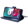 Multi-Card Slot Motorola Moto G10/Moto G30 Lompakkokotelo - Sininen