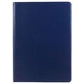 iPad Pro 12.9 Multi Practical Pyörivä Kotelo - Dark Blue