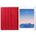 iPad Pro 12.9 2017 Multi Practical Pyörivä Kotelo - Punainen