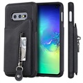 Samsung Galaxy S10e Monitoiminen TPU-Suojakuori Jalustalla