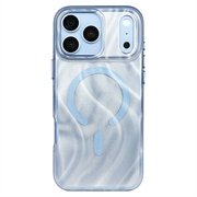 iPhone 18 Pro/17 Pro Mutural -magneettinen, hohtava hybridikotelo - sininen