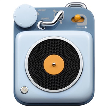Creative Retro FM Radio Bluetooth Kaiutin - Ruskea