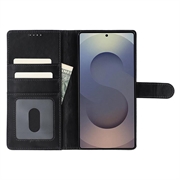Samsung Galaxy S25 Ultra MyTPhone CardMate Nahkainen lompakkokotelo - Musta