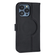 iPhone 13 Pro Max/12 Pro Max MyTPhone CardMate Nahkainen lompakkokotelo