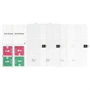 iPhone 15 Plus/14 Plus MyTPhone CardMate Nahkainen lompakkokotelo - Tummanruskea