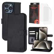 iPhone 15 Pro Max MyTPhone CardMate Nahkainen lompakkokotelo