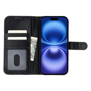 iPhone 16 MyTPhone CardMate Nahkainen lompakkokotelo