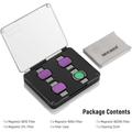 NEEWER Magneettinen ND-suodatinsarja DJI Osmo Pocket 3:lle - ND16, ND64, ND256 ja CPL-suodattimet.