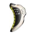NY-S008 RF & EMS Gua Sha kasvohierontalaite - 5-värinen LED - kultainen