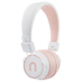 Niceboy Hive 3 Joy Sakura Bluetooth-kuulokkeet - Valkoinen / Pinkki