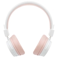 Niceboy Hive 3 Joy Sakura Bluetooth-kuulokkeet - Valkoinen / Pinkki