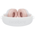 Niceboy Hive 3 Joy Sakura Bluetooth-kuulokkeet - Valkoinen / Pinkki