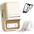 Niimbot B21 Pro älykäs tarratulostin - 300DPI - Beige