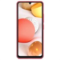 Nillkin Super Frosted Shield Samsung Galaxy A42 5G Suojakuori - Punainen