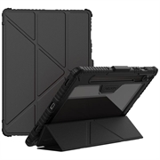 Samsung Galaxy Tab S10 FE Nillkin Bumper Smart Suojakotelo - Musta