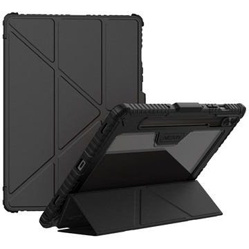 Samsung Galaxy Tab S10 FE Nillkin Bumper Smart Suojakotelo - Musta