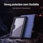 Samsung Galaxy Tab S10 FE Nillkin Bumper Smart Suojakotelo - Musta