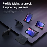 Samsung Galaxy Tab S10 FE Nillkin Bumper Smart Suojakotelo - Musta