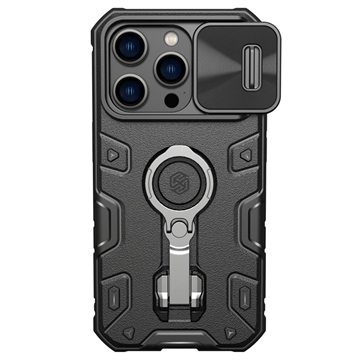 Nillkin CamShield Armor Pro iPhone 14 Pro Max Hybridikotelo - Musta