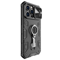 Nillkin CamShield Armor Pro iPhone 14 Pro Max Hybridikotelo - Musta