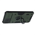 Nillkin CamShield Armor iPhone 11 Hybridikotelo - Tummanvihreä
