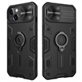 Nillkin CamShield Armor iPhone 13 Hybridikotelo - Musta