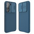 Nillkin CamShield Pro Samsung Galaxy S22 5G Hybridikotelo - Sininen
