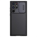 Nillkin CamShield Pro Samsung Galaxy S22 Ultra Hybridikotelo - Musta