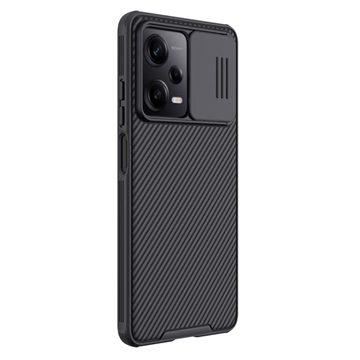 Nillkin CamShield Pro Xiaomi Redmi Note 12 Pro Hybridikotelo - Musta