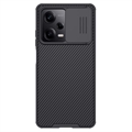 Nillkin CamShield Pro Xiaomi Redmi Note 12 Pro Hybridikotelo - Musta