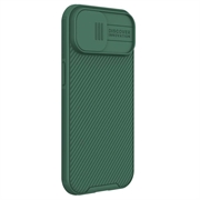 iPhone 15 Nillkin CamShield Pro Hybridikotelo - Vihreä