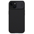 iPhone 15 Plus Nillkin CamShield Pro Hybridikotelo - Musta