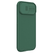 iPhone 15 Plus Nillkin CamShield Pro Hybridikotelo - Vihreä