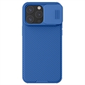 iPhone 15 Pro Nillkin CamShield Pro Hybridikotelo - Sininen