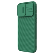 iPhone 15 Pro Max Nillkin CamShield Pro Hybridikotelo - Vihreä