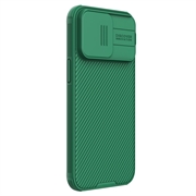 iPhone 15 Pro Max Nillkin CamShield Pro Hybridikotelo - Vihreä