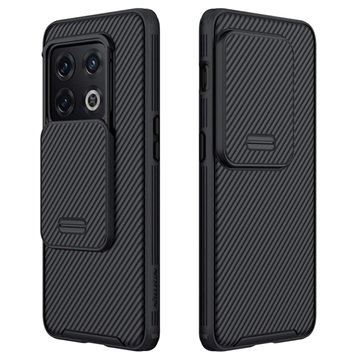 Nillkin CamShield Pro OnePlus 10 Pro Hybridikotelo - Musta