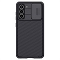 Nillkin CamShiled Samsung Galaxy S21 FE 5G Hybridikotelo - Musta