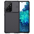 Nillkin CamShiled Samsung Galaxy S21 Ultra 5G Hybridikotelo - Musta