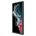Nillkin CamShiled Silky Samsung Galaxy S22 Ultra 5G Hybridikotelo - Vihreä