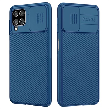 Nillkin CamShield Samsung Galaxy A22 4G Hybridikotelo - Sininen