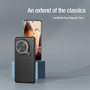 OnePlus 13 Nillkin Camshield Prop Kickstand kotelo - Yhteensopiva MagSafe - Musta